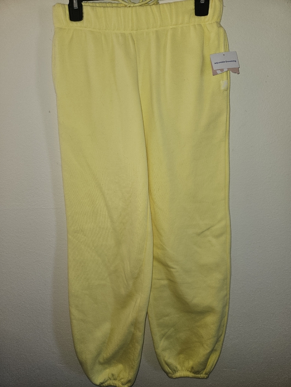 Joy Lab Womans Regular Length Yellow Sweat Pants Size Xs - Picture 3 of 11
